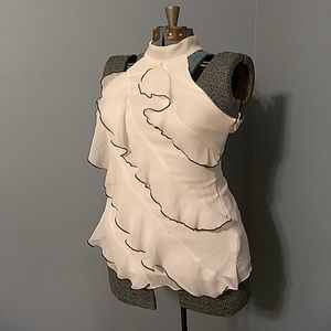 B Wear Ruffle Blouse - M